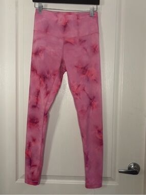 Zella Pink Tie-Dye Leggings